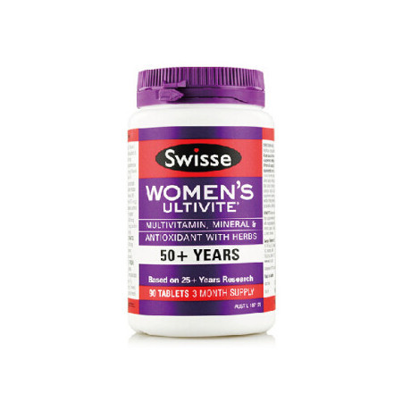 Swisse Womens 50+ Ultivite 女士复合维生素（50岁以上） 90粒 X 3