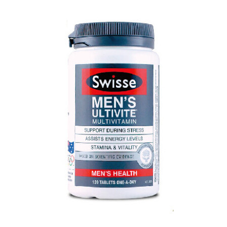 Swisse Mens Ultivite F1 男士复合维生素 120粒 X 3图片