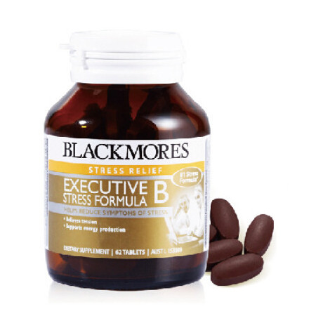 Blackmores Executive B Stress Formula B族减压配方 62片 X 3图片