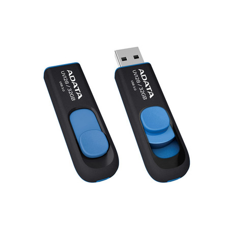 ADATA 威刚 U盘 UV128 USB3.0 32G 蓝黑图片