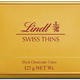 Lindt/瑞士莲经典薄片黑巧克力125g