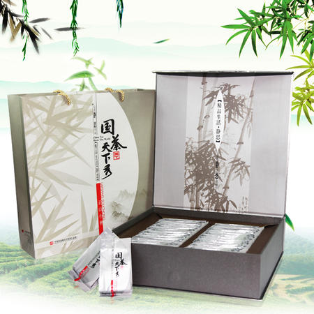 国茶天下秀 静思正山小种红茶叶 武夷红茶500包邮礼盒装250g