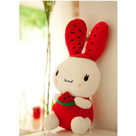 iloop水果兔毛绒玩具兔子米菲兔公仔流氓兔布娃娃玩偶生日礼物45cm