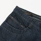 格斯帝尼 GESSDIMER春装新款牛仔裤 男士时尚英伦水洗直筒牛仔裤 蓝色牛仔裤 YLA12029