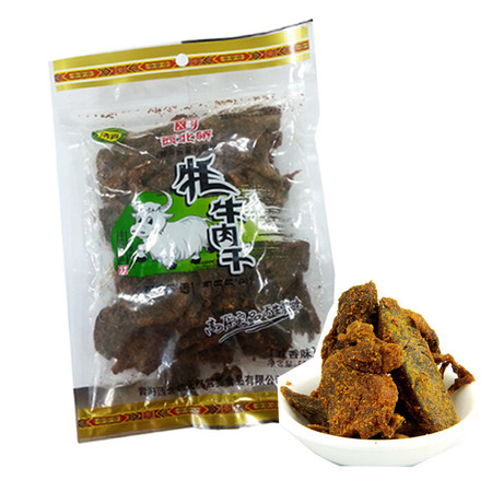 【青海特产】西北骄牦牛肉干（五香味）500g