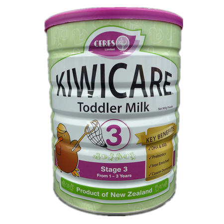Kiwicare纽爱多婴儿配方奶粉3段900g（新西兰原产原装原罐进口）图片