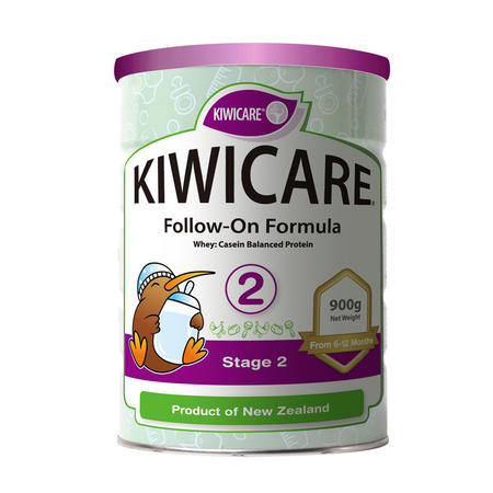 【新西兰直邮】Kiwicare纽爱多婴儿配方奶粉2段900g
