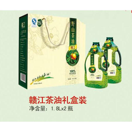 赣江茶油礼盒装 1.8L*2图片