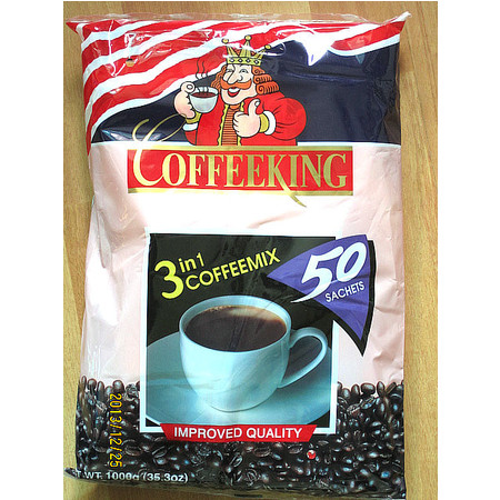 国王咖啡新加坡进口咖啡COFFEEKING新加坡咖啡三合一（1公斤）图片