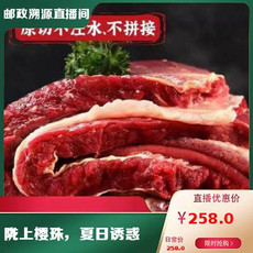 农家自产 【平凉振兴馆】平凉红牛精品牛腩5斤包邮258元