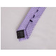 萨托尼专柜正品男士商务休闲 蚕丝领带 紫色几何 14115079