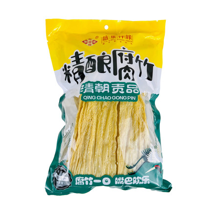 蕴康祥缘 赣县阳埠腐竹300g纯手工精酿腐竹自然晒干豆香味十足扶贫产品