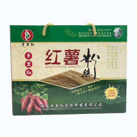 消费扶贫（桃江） 乡里红红薯粉丝礼盒装248g*5图片