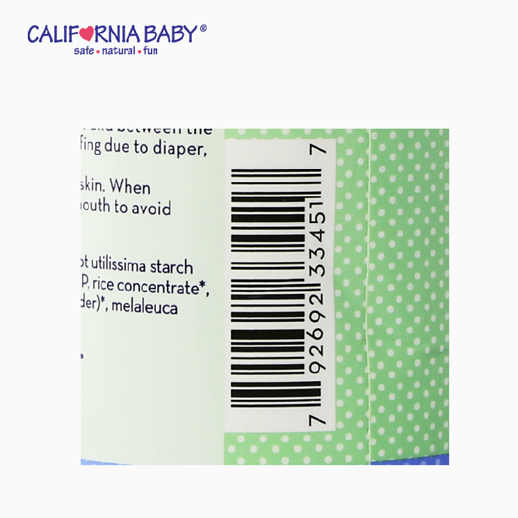 【海外购】【包邮包税】美国California Baby/加州宝宝痱子粉/爽身粉 71g