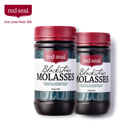 【海外购】【包邮包税】新西兰红印/RED SEAL 黑糖  500g*2瓶图片