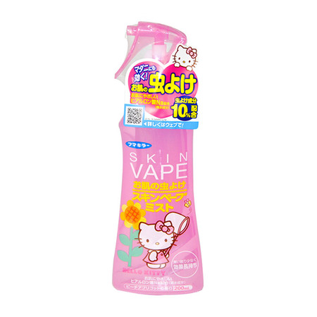 【海外购】【包邮包税】日本未来VAPE HelloKitty植物无毒宝宝可用驱蚊水  200ml/瓶图片