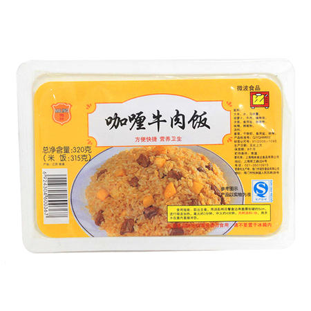 梅林咖喱牛肉饭（微波）320G图片