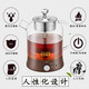 扬子(YANGZI)煮茶器QY-B23电热玻璃全自动蒸汽式电热水壶蒸茶壶电煮茶壶养生壶自动断电防干烧