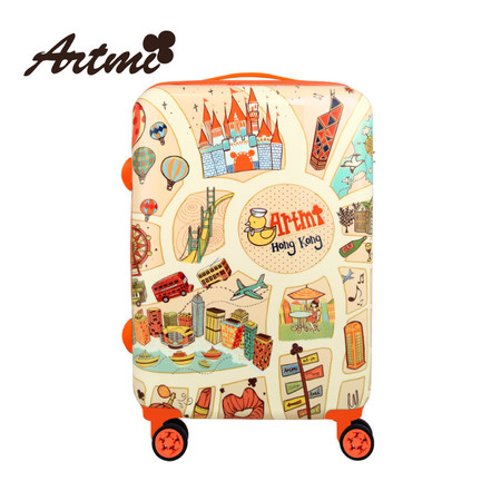 正品Artmi新品 可爱旅行箱拉杆箱行李箱登机箱万向轮时尚ADX0011