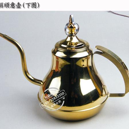 创捷 电磁炉茶具高档不锈钢烧水壶 金丽顺意壶、手冲壶、长嘴壶 茶艺壶图片