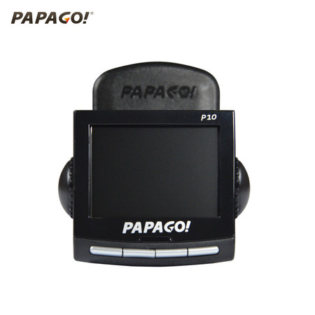 PAPAGO汽车行车记录仪高清夜视广角 停车监控防碰瓷1296P安霸P10+16G高速卡图片