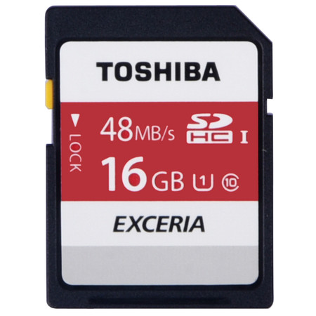 东芝/TOSHIBA 16G SD Class10 存储卡图片