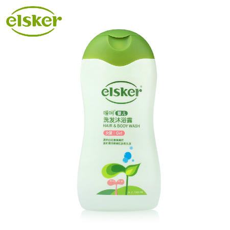 嗳呵（elsker）婴儿洗发沐浴露260ml（女）图片