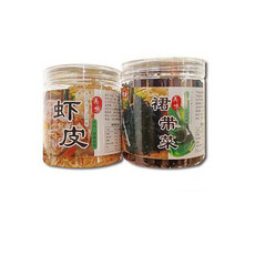 佳盛  【汕头振兴馆】裙带菜50g /罐+生虾皮50g /罐 补钙组合装