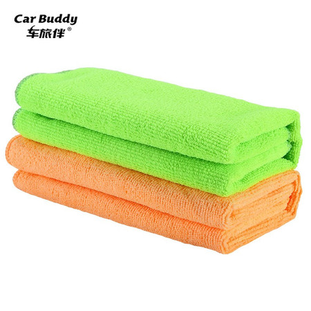 车旅伴洗车毛巾超细纤维吸水擦车毛巾 2条装 40*40cm HQ-QX100图片