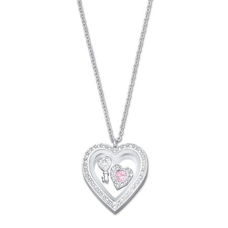 施华洛世奇(Swarovski) Treasure Heart Locket 链坠 项链