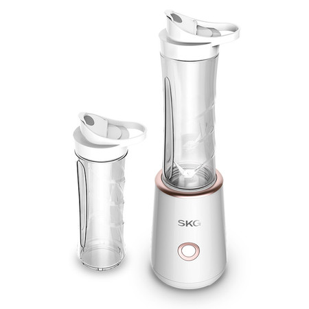 SKG 榨汁机迷你家用多功能小型便携式电动榨汁杯 果汁杯2098 白色图片