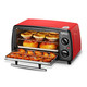 SKG 电烤箱12L家用多功能迷你烘培面包蛋糕小烤箱KX1701