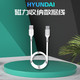 韩国现代（HYUNDAI）创意磁吸收纳苹果数据线 YH-NB005白色