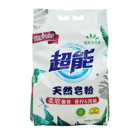纳爱斯 超能天然皂粉(馨香柔软)N1 2.258kg