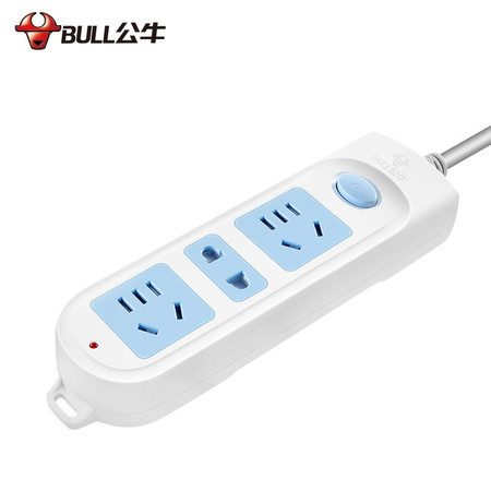 公牛（BULL）GN-606  插座1.8米三插位