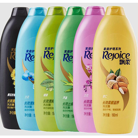  飘柔/Rejoice 洗发水露家190ml庭装护理 新旧包装随机