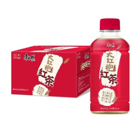  康师傅 新品上市大红袍红茶饮品330ml*6瓶图片