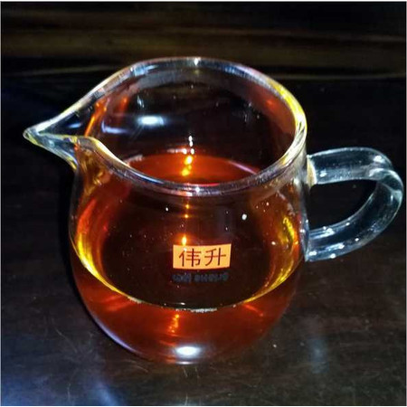 湖南特产 安化260g金花茯砖品质黑茶叶