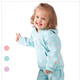 婴儿服装女 宝宝摇粒绒长袖波点套装 超柔休闲童套装