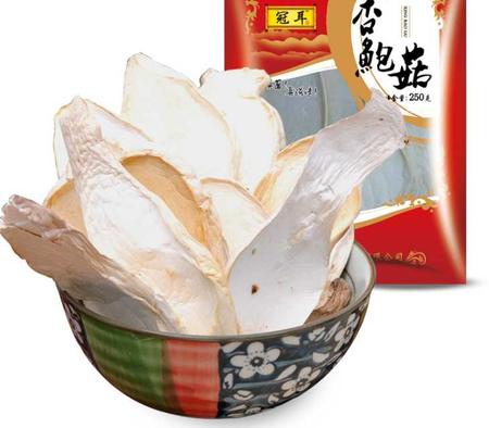 散装新品精装杏鲍菇干 干贝菌平菇菌 古田食用菌特产图片