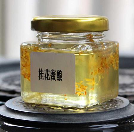 桂花蜜酿 桂花蜂蜜 花蜜 80克/瓶图片