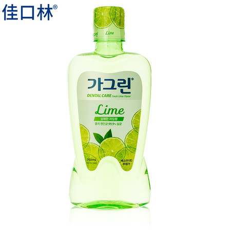 佳口林 口腔护理漱口水青柠味(原装进口) 750ml