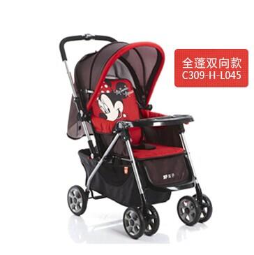 goodboy好孩子GBYEC-C309-H-XL时尚婴儿推车 双向可平躺 宽敞大气全蓬选择婴儿童车