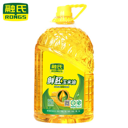 【邮上海】融氏鲜胚玉米油3.68L