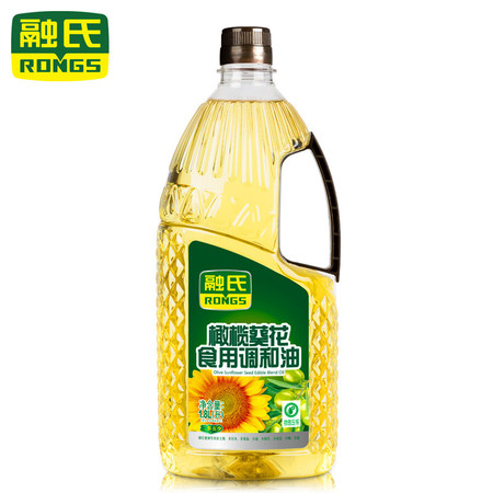 【邮上海】融氏橄榄葵花油1.8L