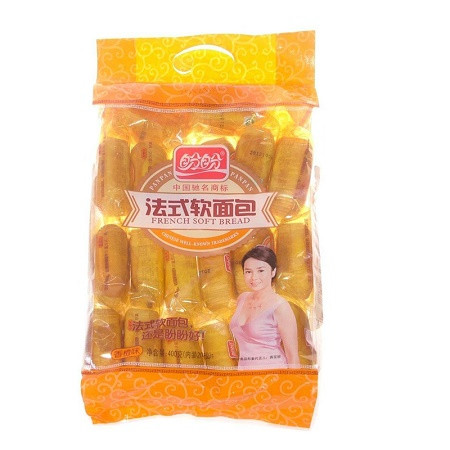 【邮上海】盼盼软面包400g（香橙）*3图片