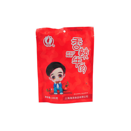 【邮上海】小辣椒精品香辣牛肉100g*5袋