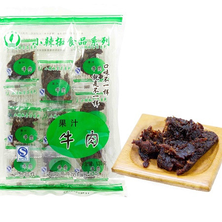 【邮上海】小辣椒 精品果汁牛肉110g*3袋