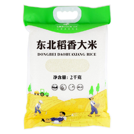 艾谷/LIKECOOK 东北稻香米2kg-2019扶贫图片