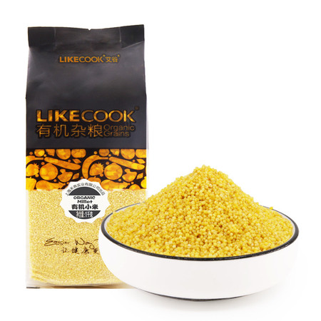 艾谷/LIKECOOK 有机小米1KG-2019扶贫